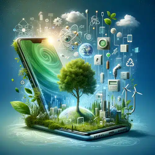 A AI generated image of Enhancing Your Tech Sustainability