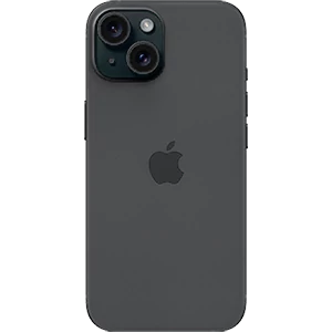 iPhone 15 Plus in black color