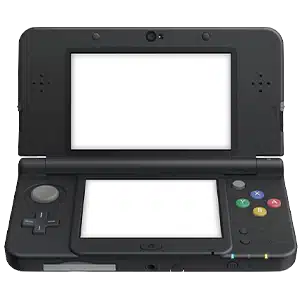 3DS XL in black color