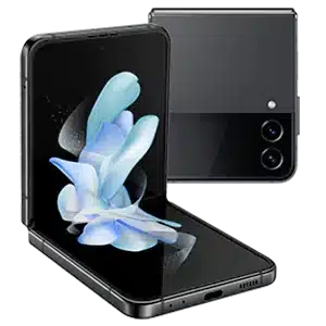Galaxy Flip 4 in black color