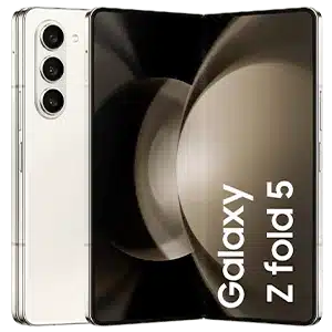 Galaxy Fold 5 in white color