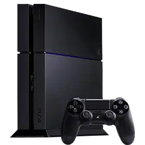Ps4 in black color