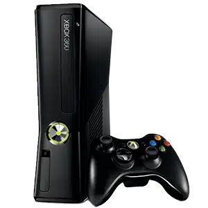Xbox 360 E in black color