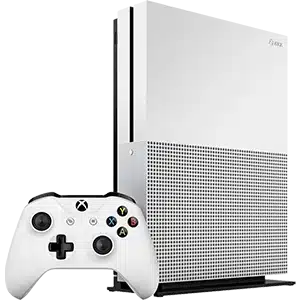 Xbox One S (2016) in white color
