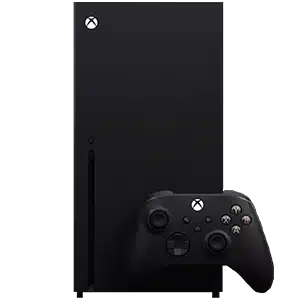 Xbox One X (2017) in black color