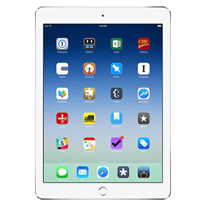 iPad Air 2 in white color