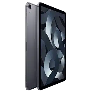 iPad Air 5 in gray color