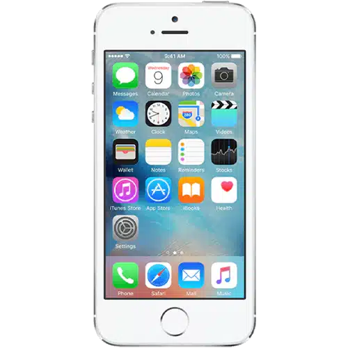 iPhone 5 in white color