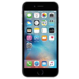 iPhone 6s plus in black color