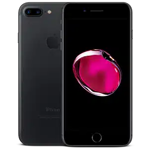 iPhone 7 plus in black color
