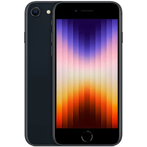 iPhone SE 3 in black color