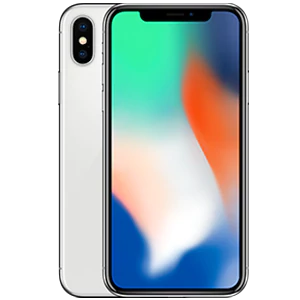 iPhone X in white color