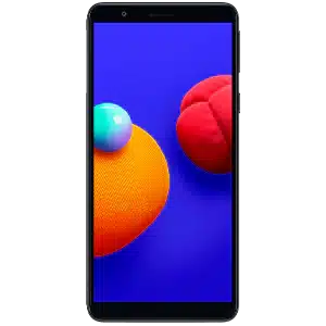 samsung galaxy A01 in black color
