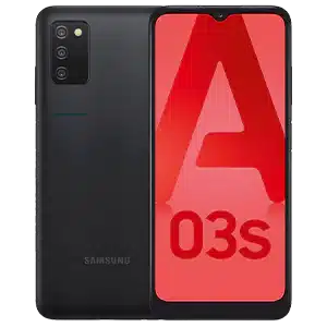 samsung galaxy A03S in black color