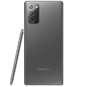 samsung galaxy NOTE 20 in black color