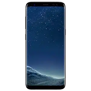 samsung galaxy s8+ in black color
